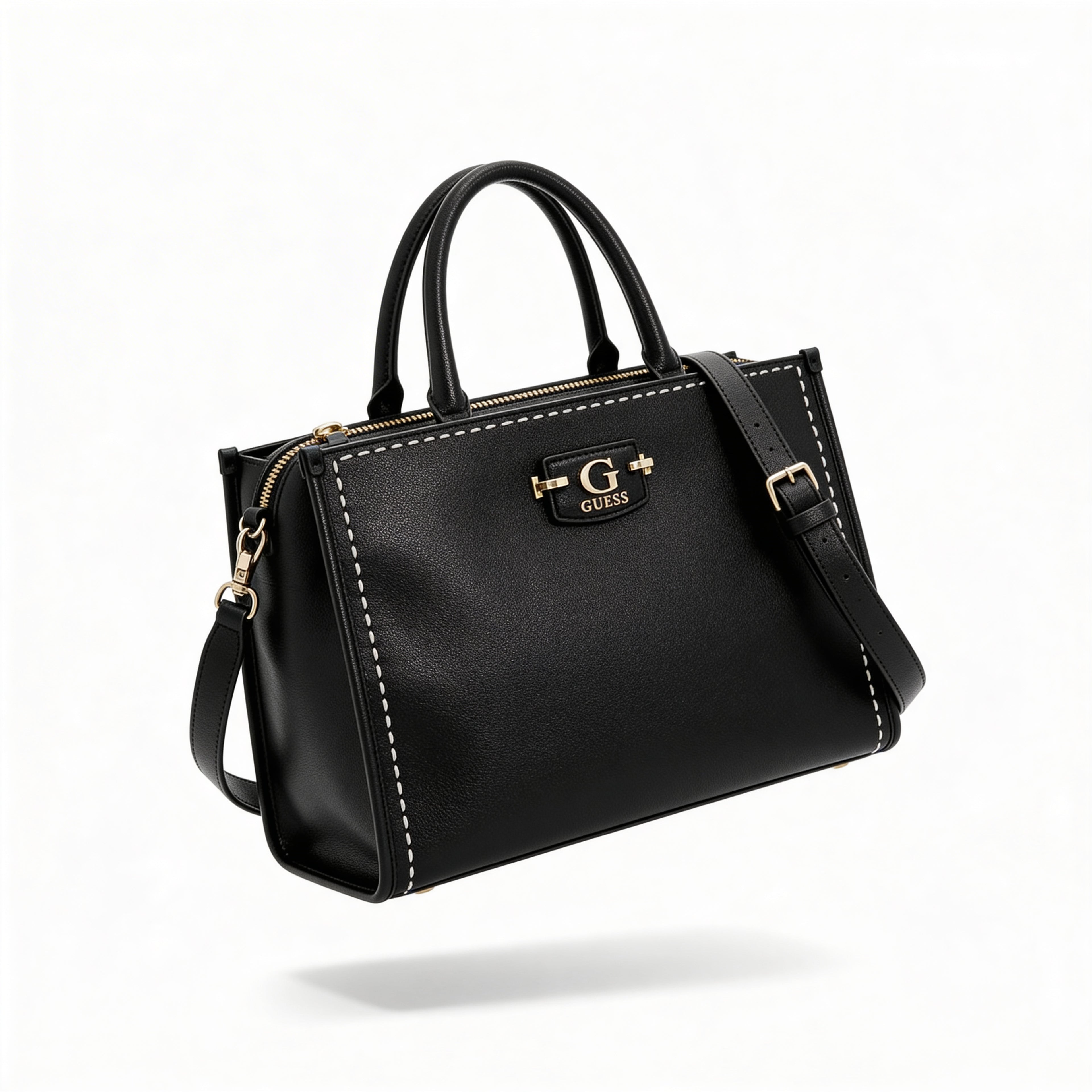 Structured Mini Top Handle Bag — Premium Leather
