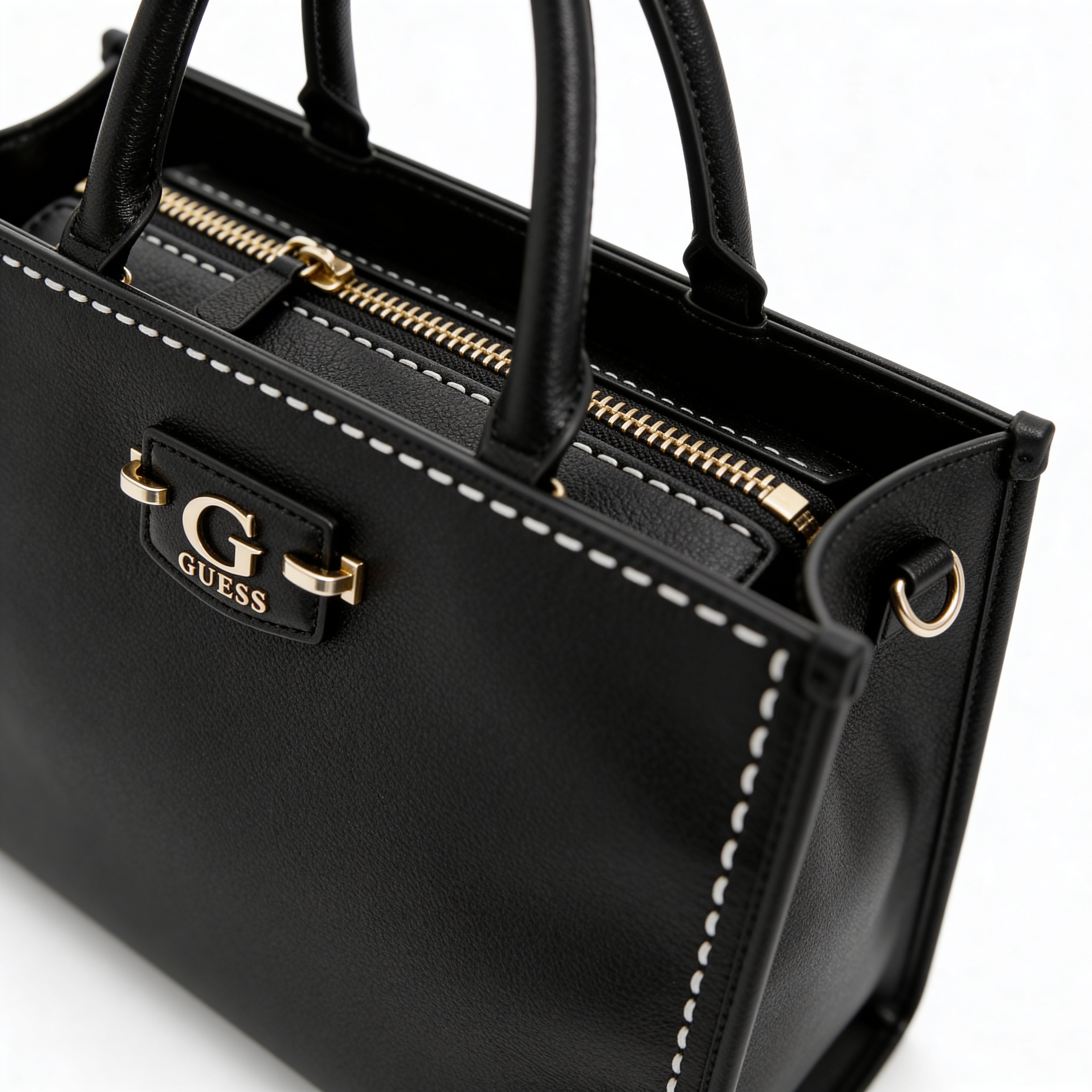 Structured Mini Top Handle Bag — Premium Leather