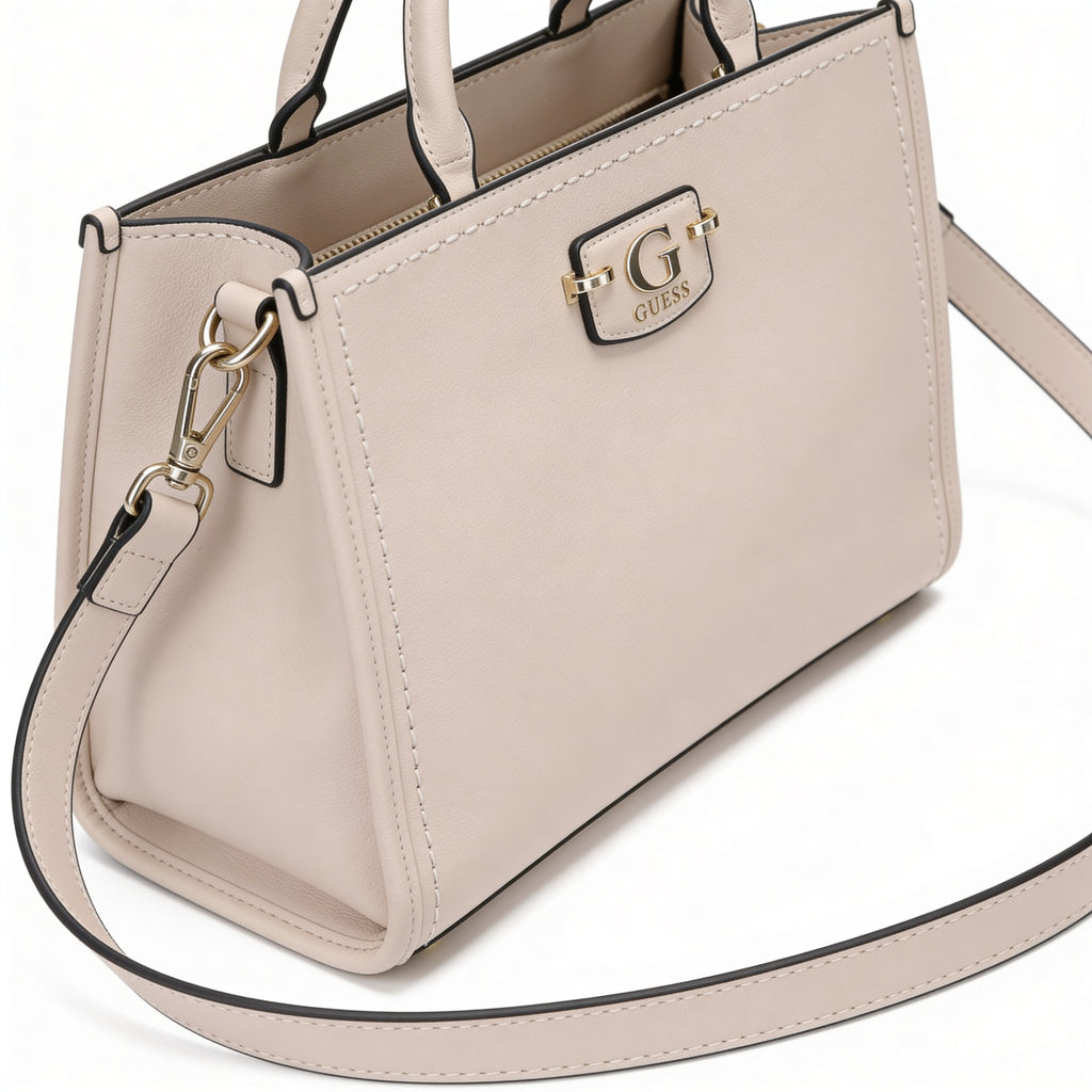 Guess Mini Top Handle Bag, alternate colourway, side angle